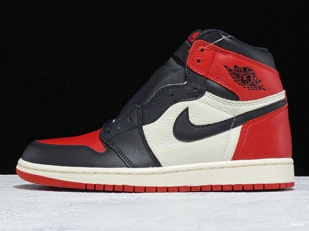 Bmlin Toe 555088-610 OG Bred Air Jordan High Retro 1 0825